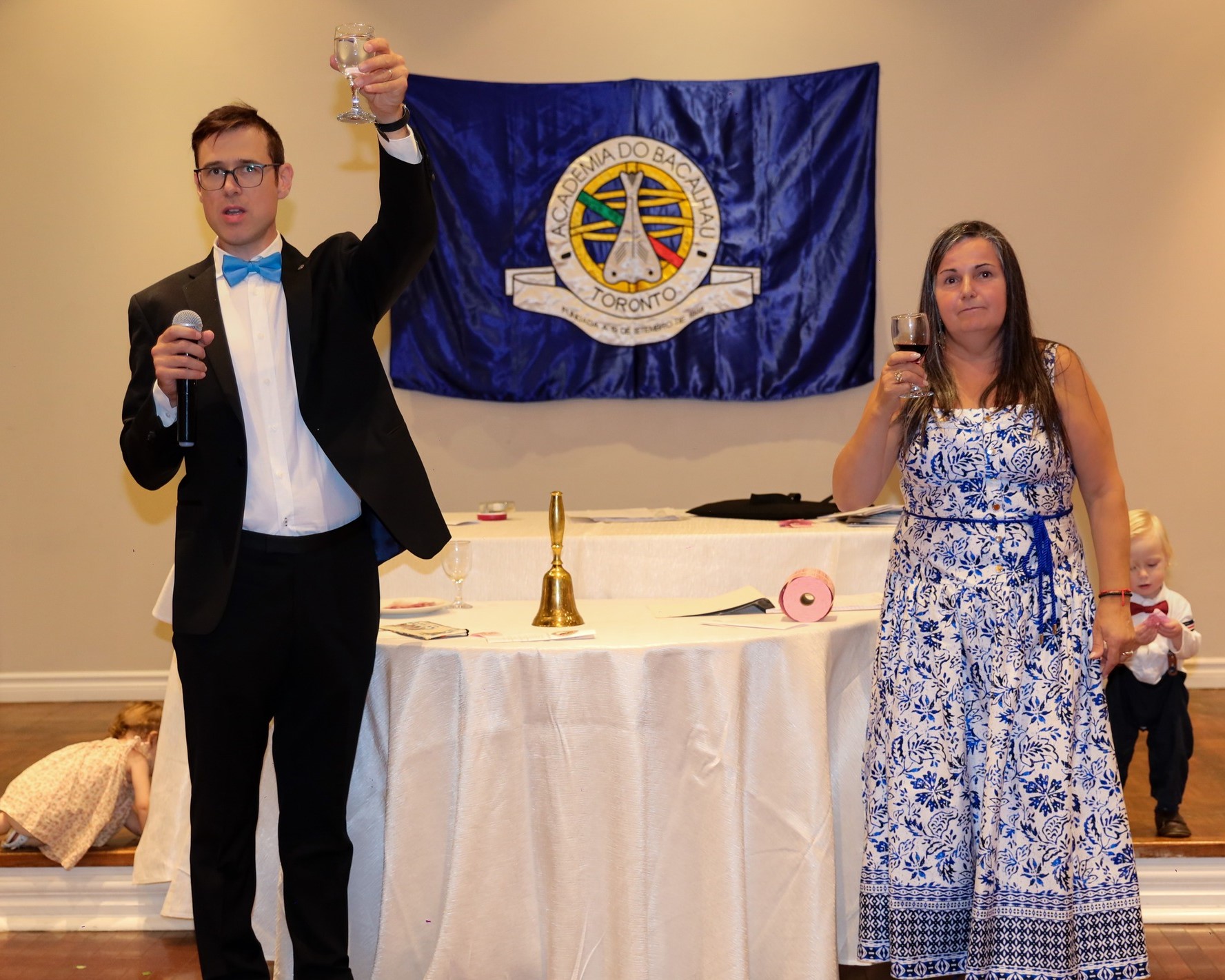 Academia do Bacalhau Toronto executives and members